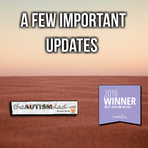 A few important updates