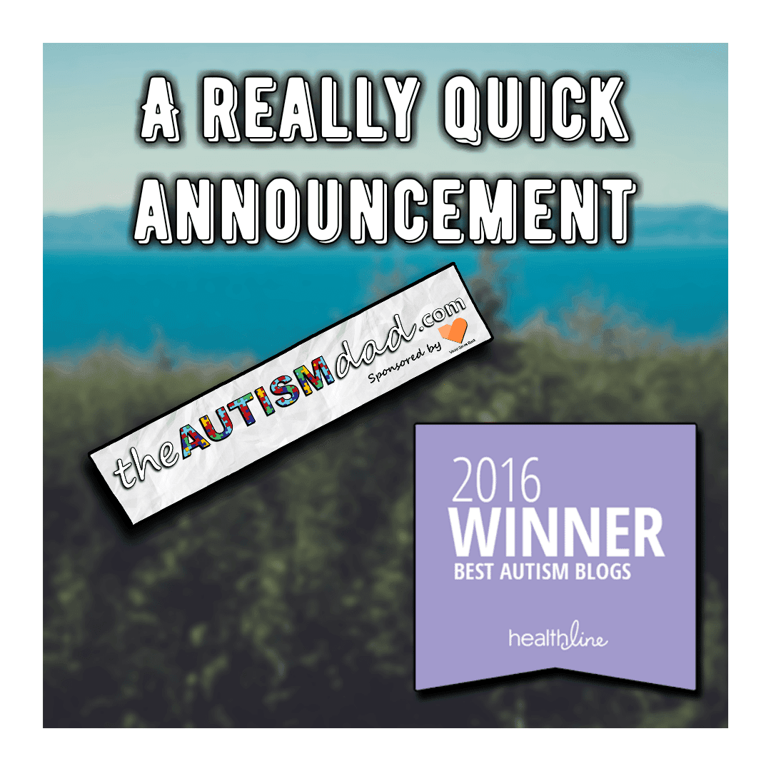 A really quick announcement