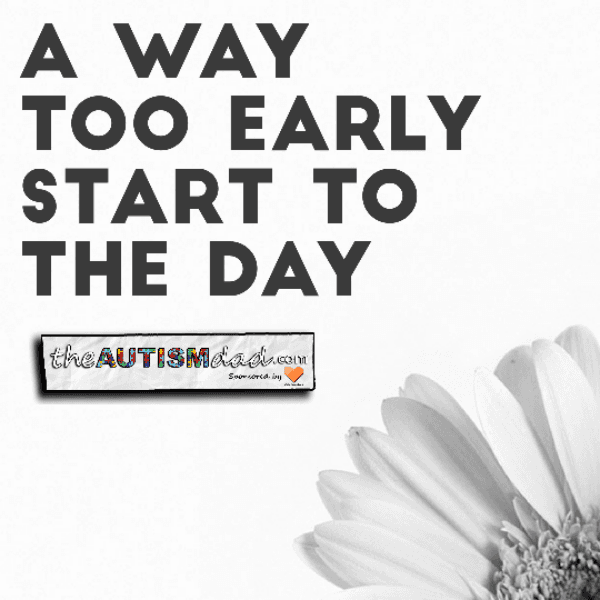 A way too early start to the day