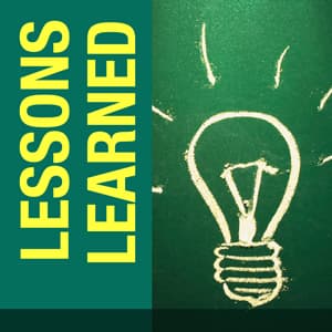 An important lesson
