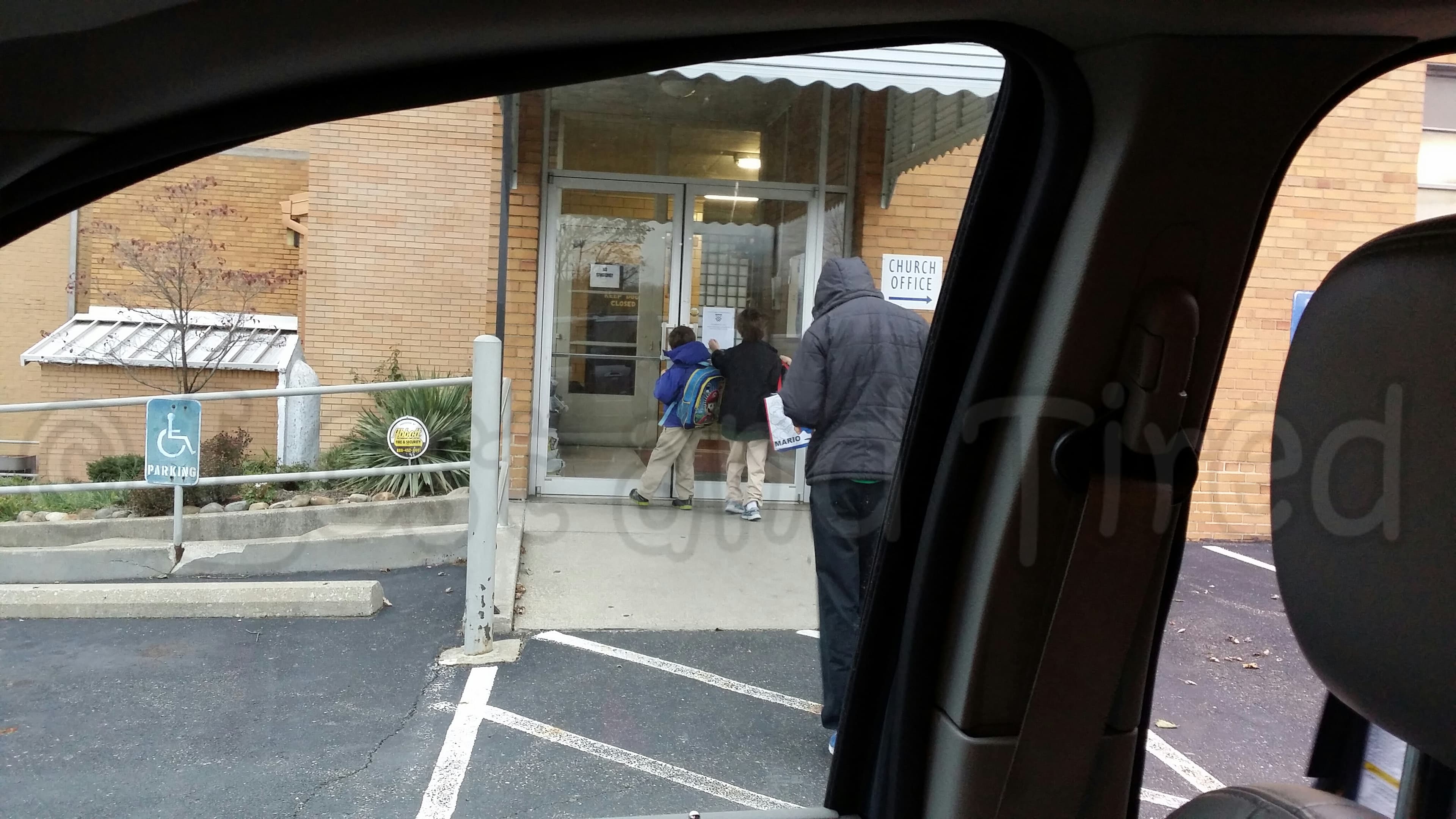 At least we got all the boys off to school