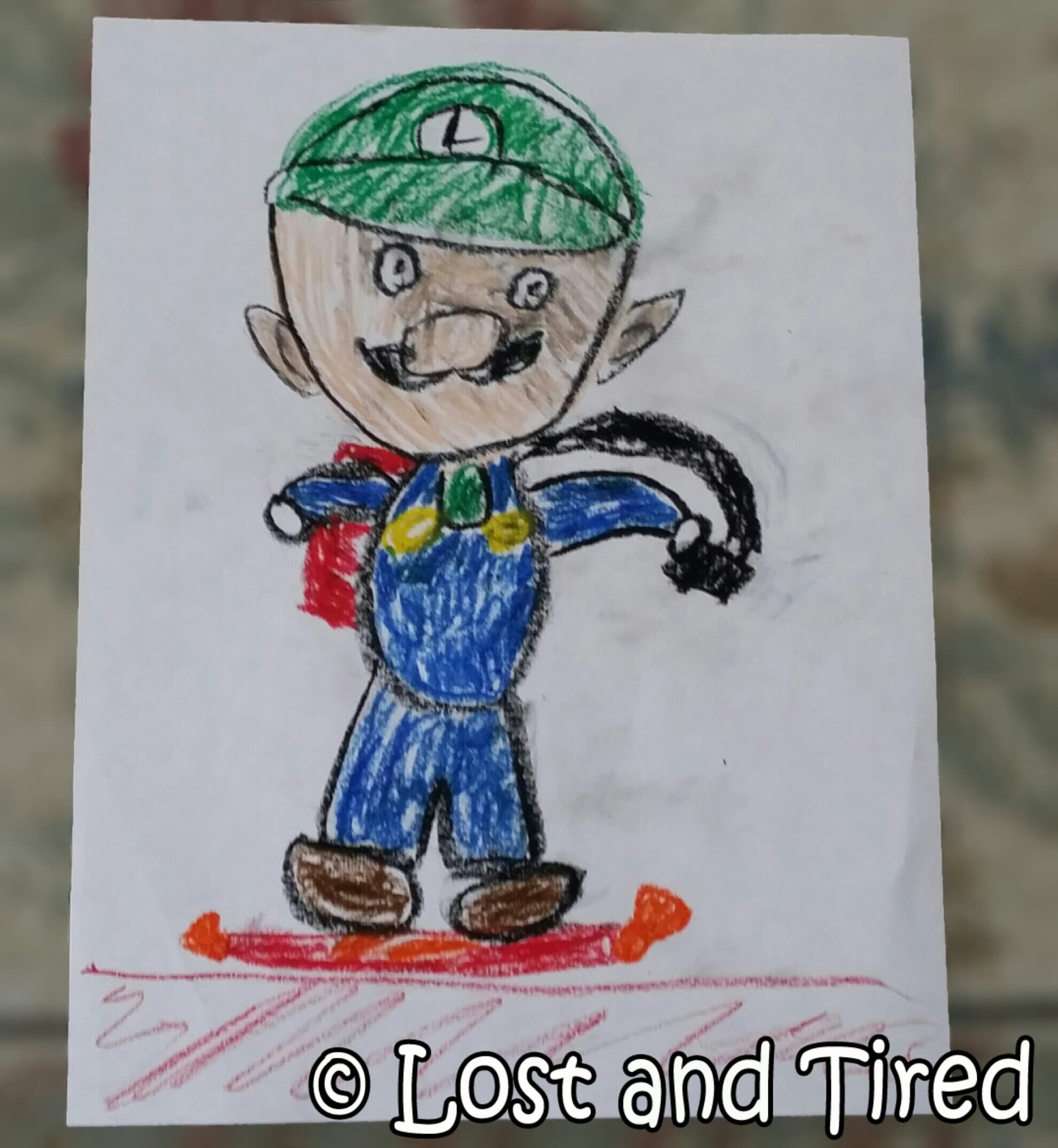 #Autism and #Art - Elliott ventures into oil pastels