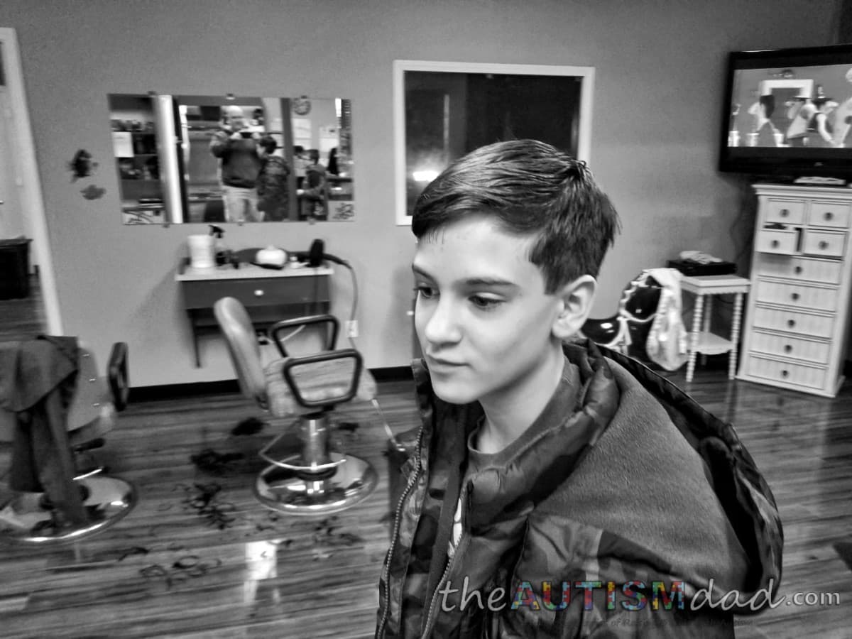 #Autism + Haircut = MAJOR SUCKAGE