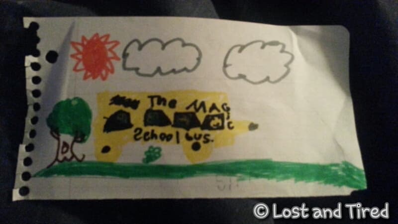 #Autistic works of art: The Magic School Bus