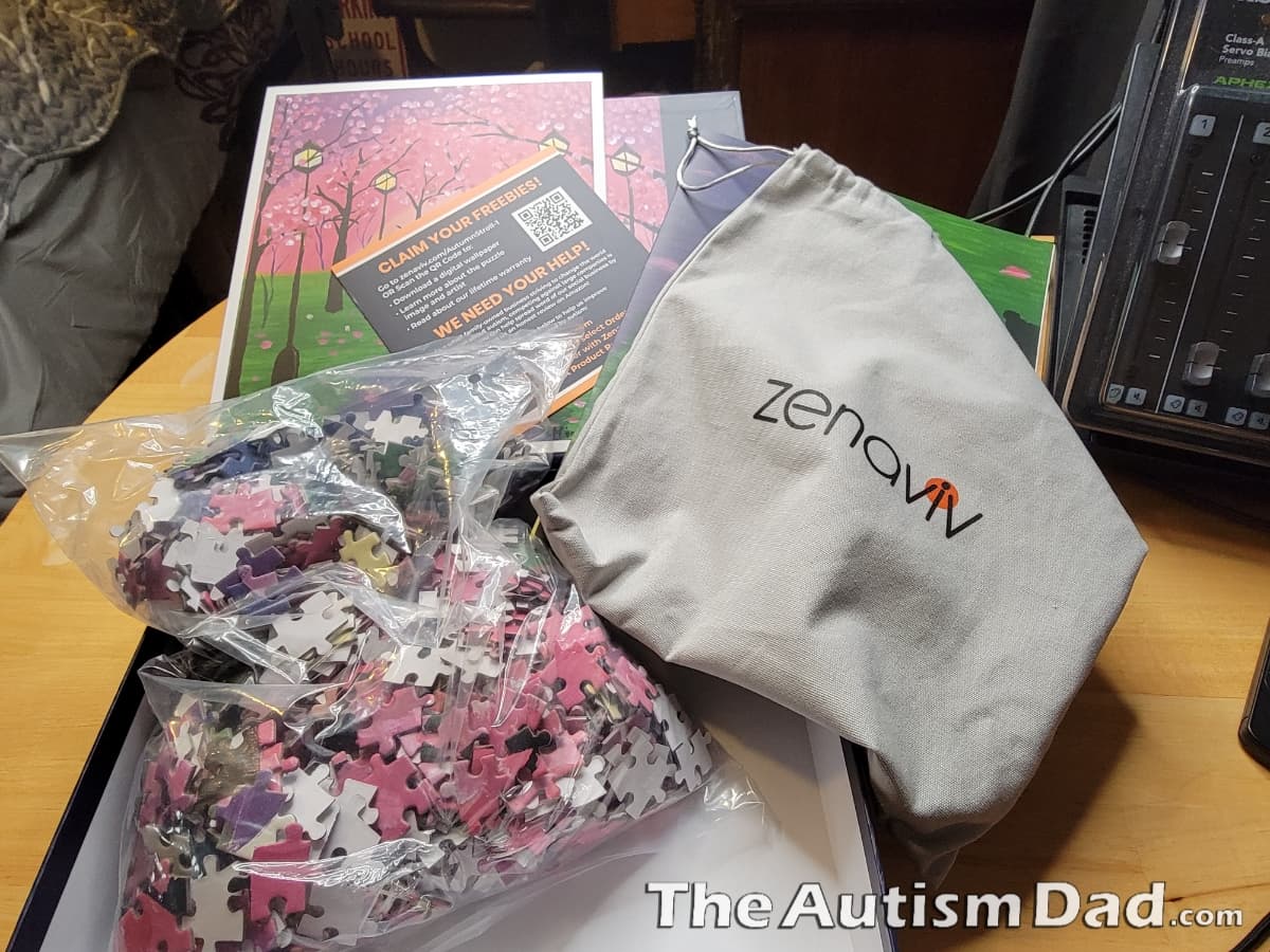 Buying this amazing puzzle helps support #autistic artists