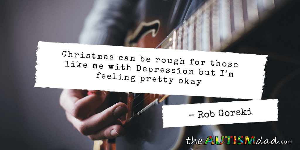 Christmas can be rough for those like me with #Depression but I'm feeling pretty okay