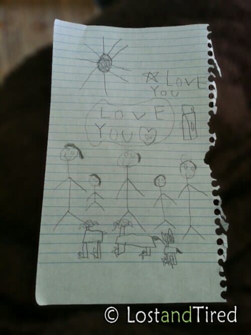 Emmett's Amazing Artwork: Family Portrait
