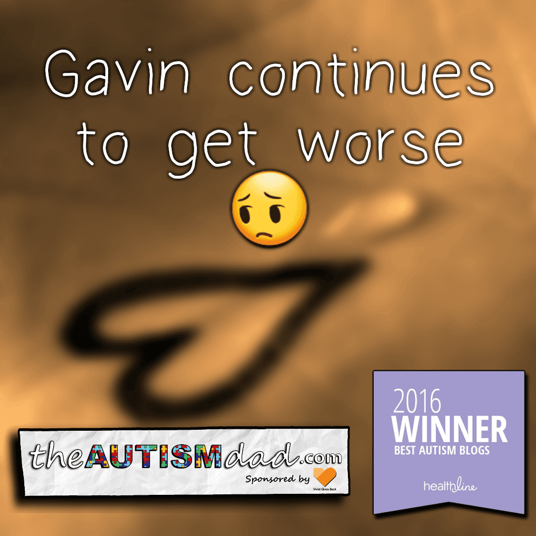 Gavin continues to get worse