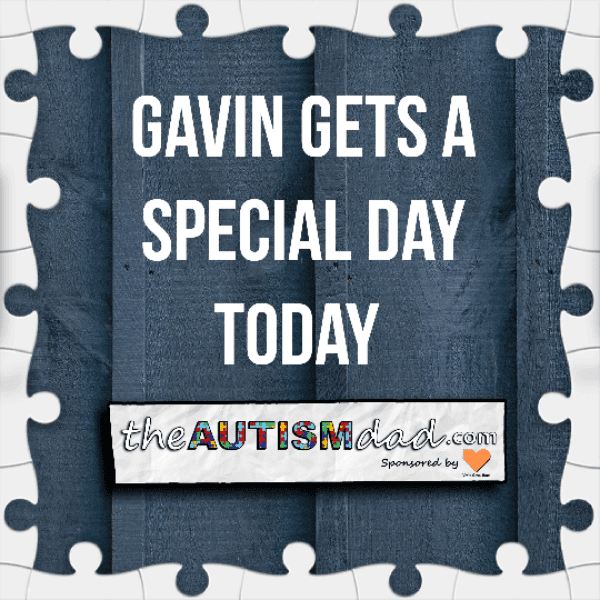 Gavin gets a special day today