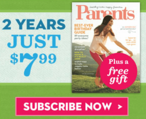 Get 2 years of Parenting Magazine for only $7.99