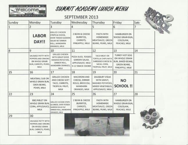 How many of your kids with #Autism or #SPD would eat these school lunches?