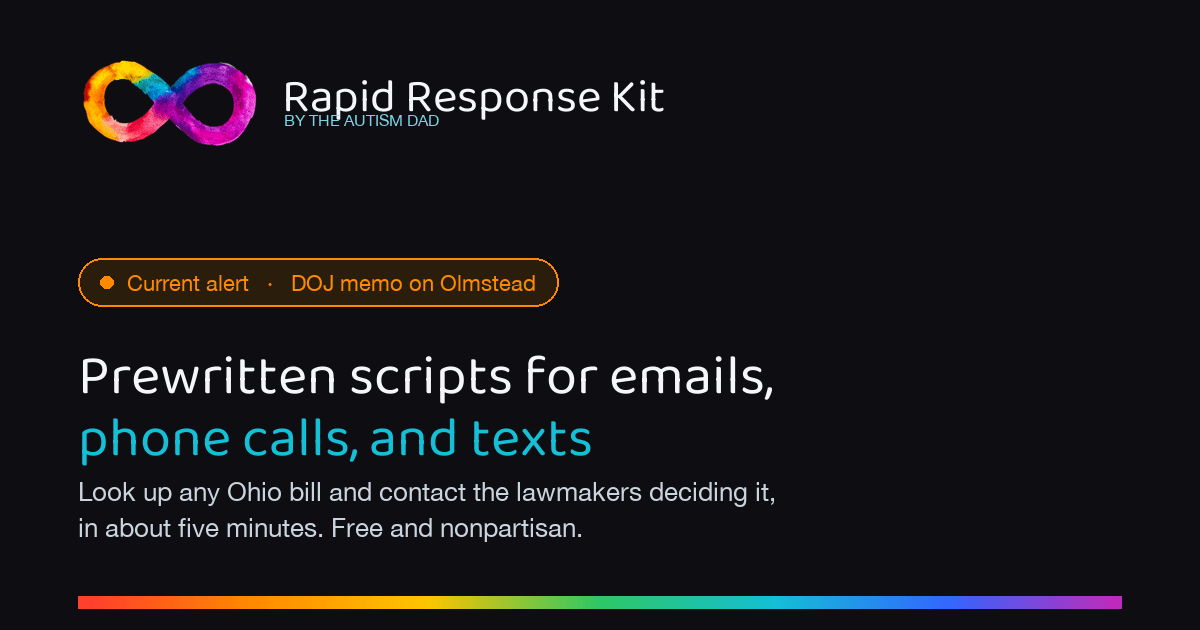 I Built a Free Tool to Fight the DOJ's Olmstead Memo