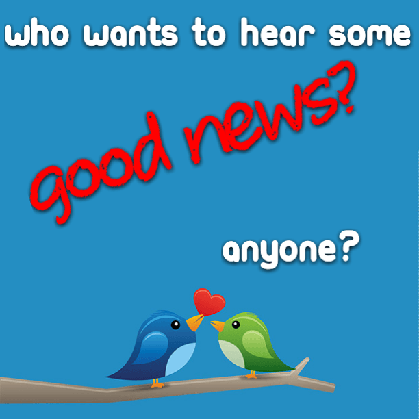 I have some amazingly good news to share :-)