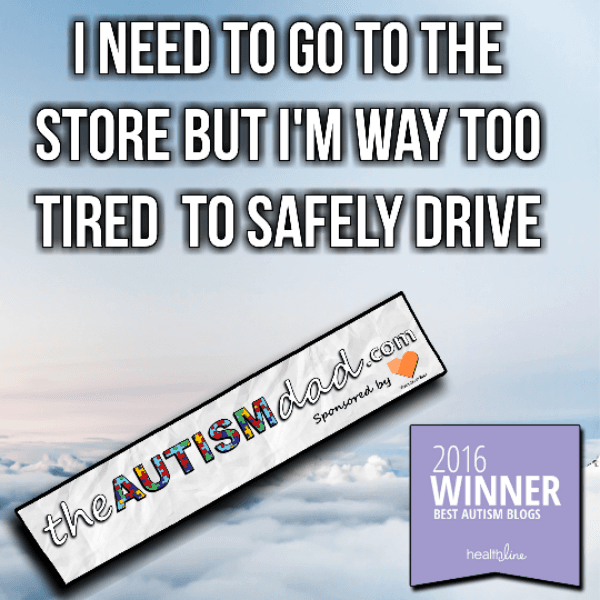I need to go to the store but I'm way to tired to safely drive