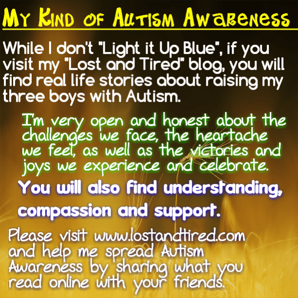 I need YOUR help this #Autism Awareness Month