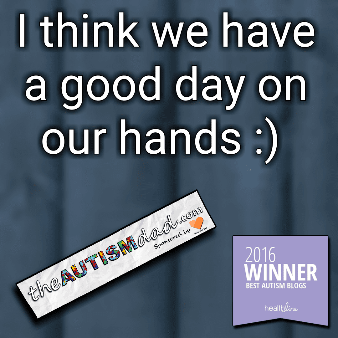 I think we have a good day on our hands :)