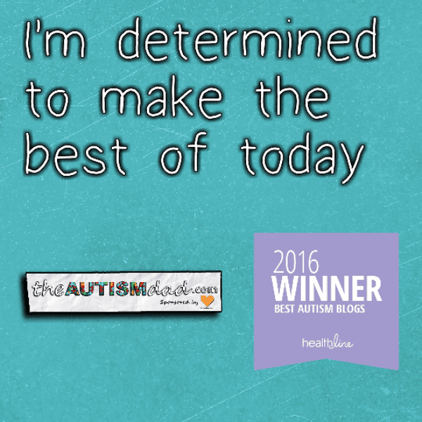 I'm determined to make the best of today
