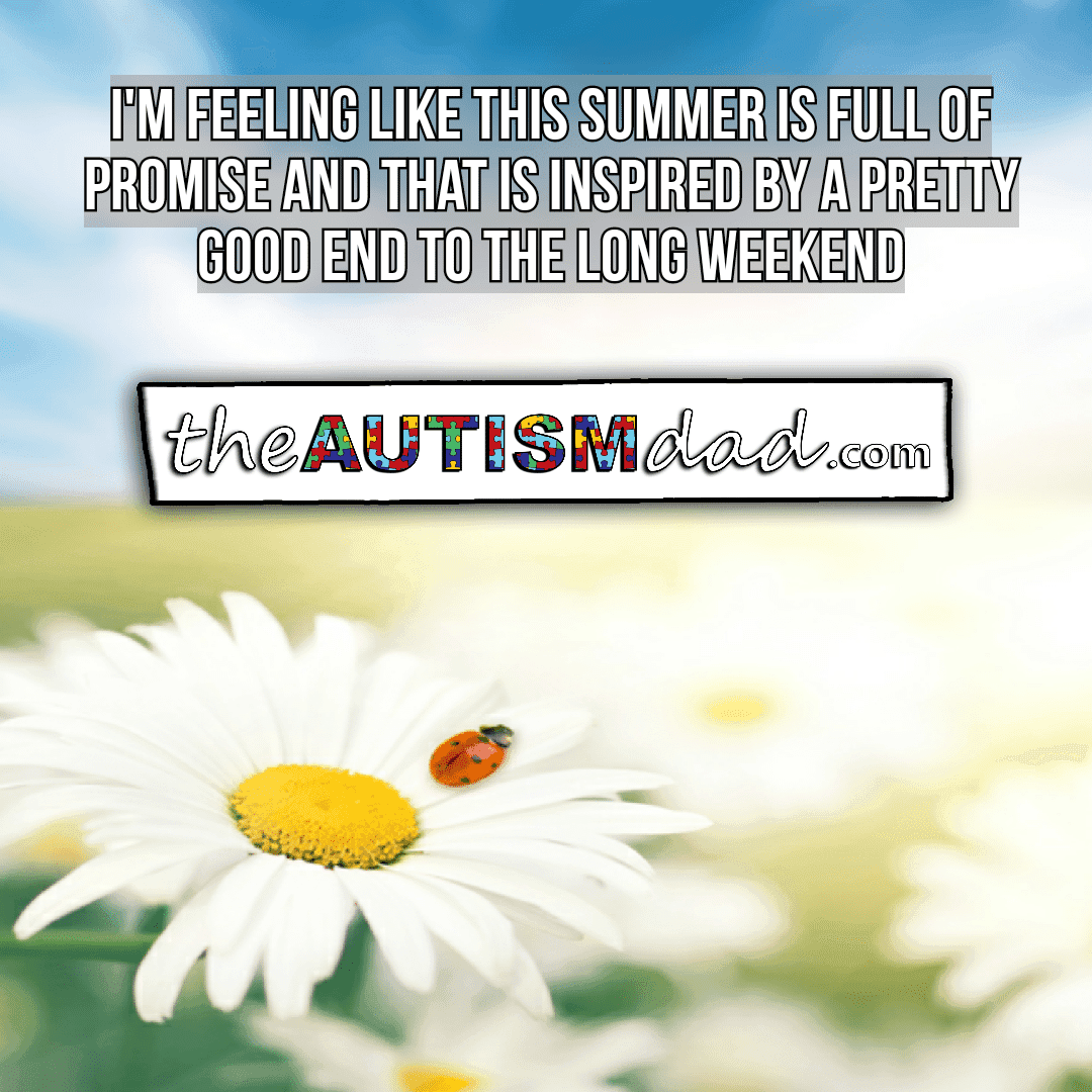 I'm feeling like this Summer is full of promise and that is inspired by a pretty good end to the long weekend