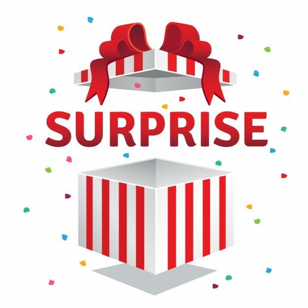 I'm surprising my wife and kids tonight