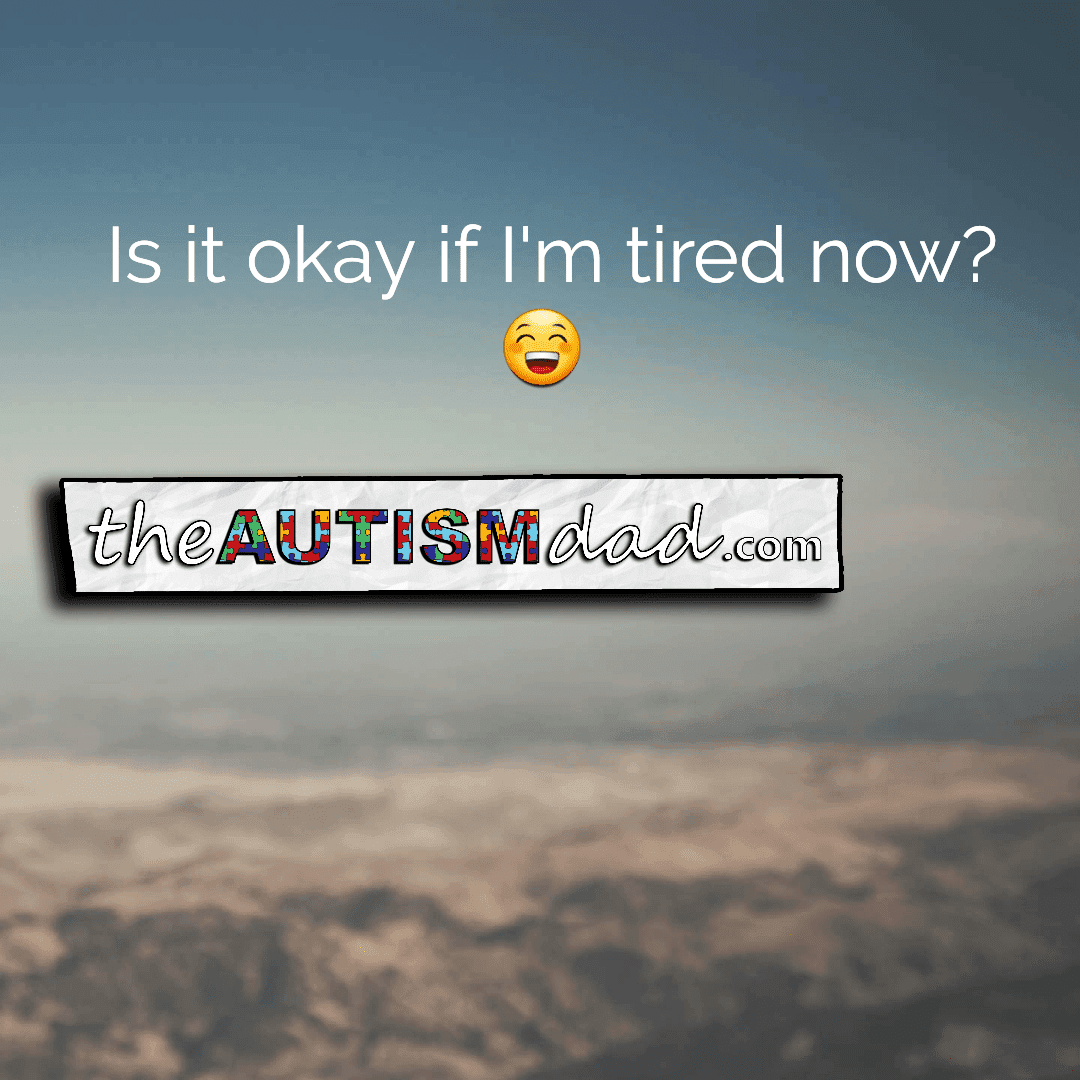 Is it okay if I'm tired now? Lol