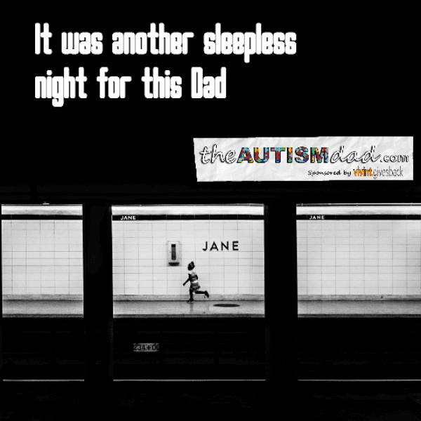It was another sleepless night for this Dad