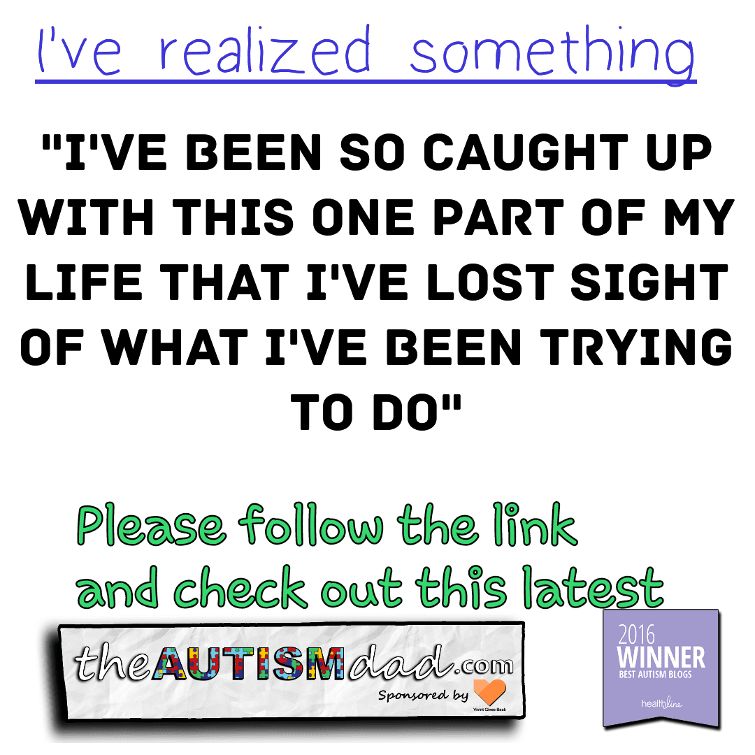 I've realized something