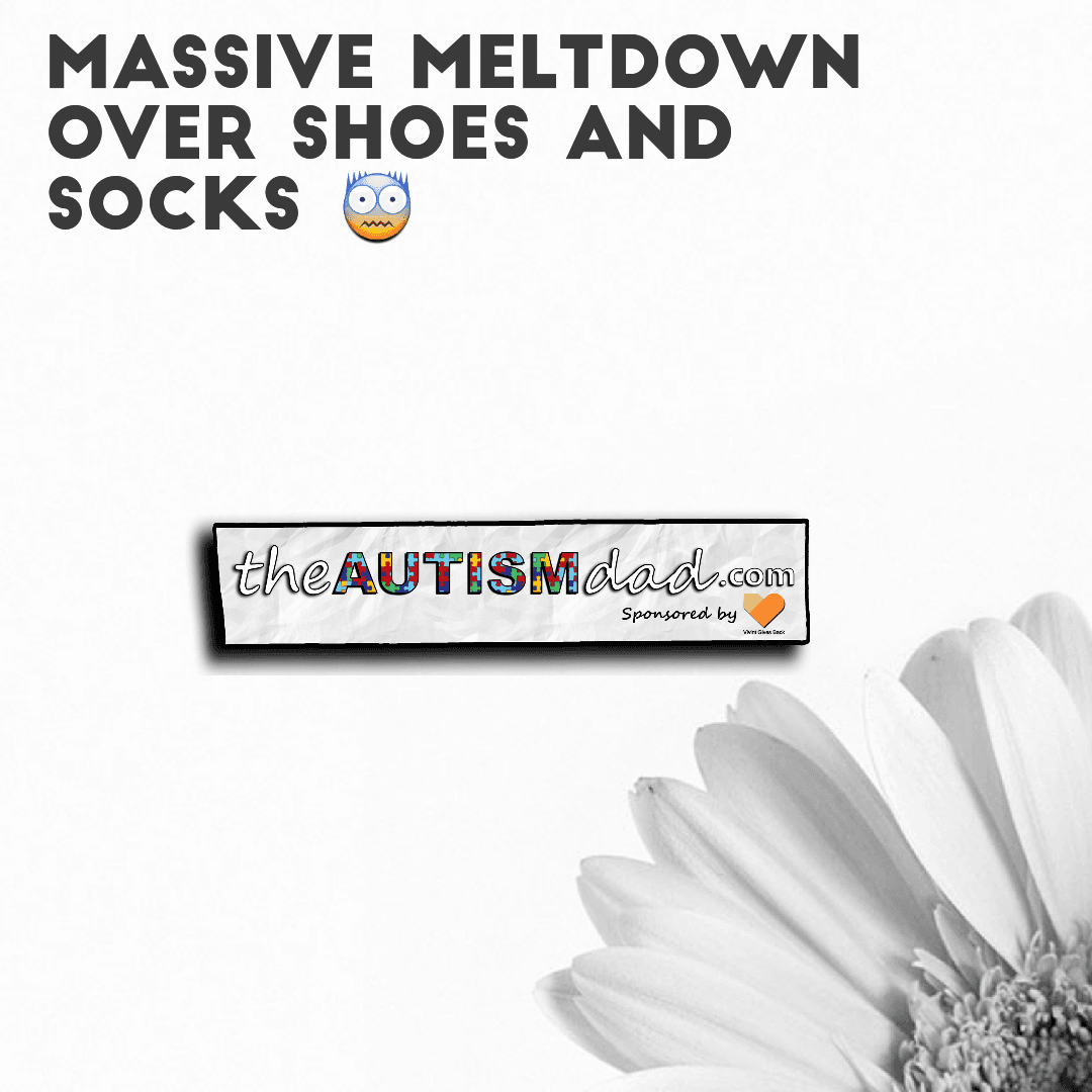 Massive meltdown over shoes and socks