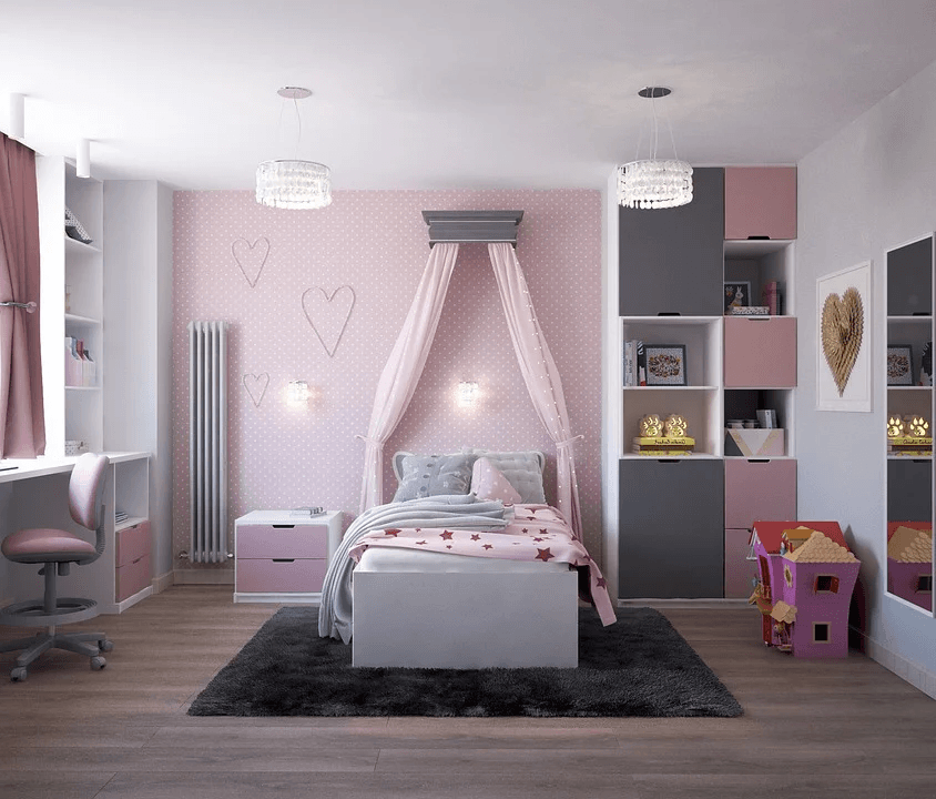 'Pink And Gray - Calming Color Combo For Your Home