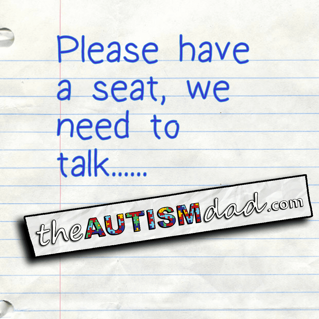 Please have a seat, we need to talk......