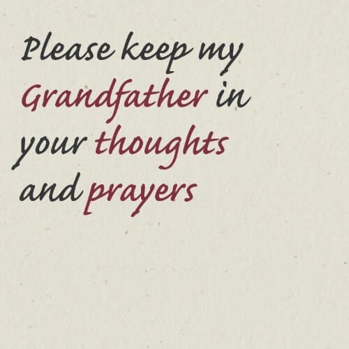 Please say a prayer