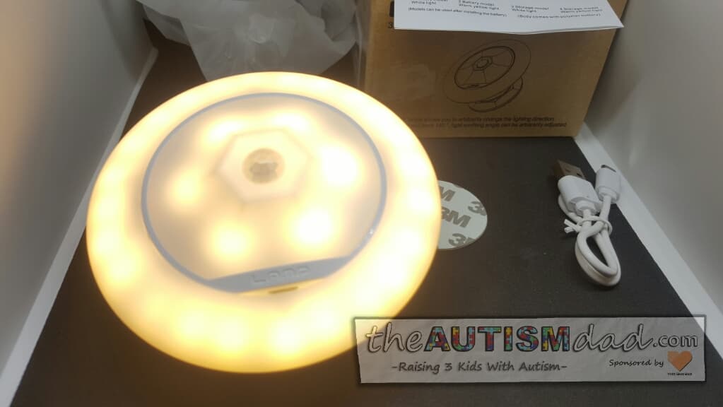 Review: Rechargeable Magnetic Night Light with Motion Sensor