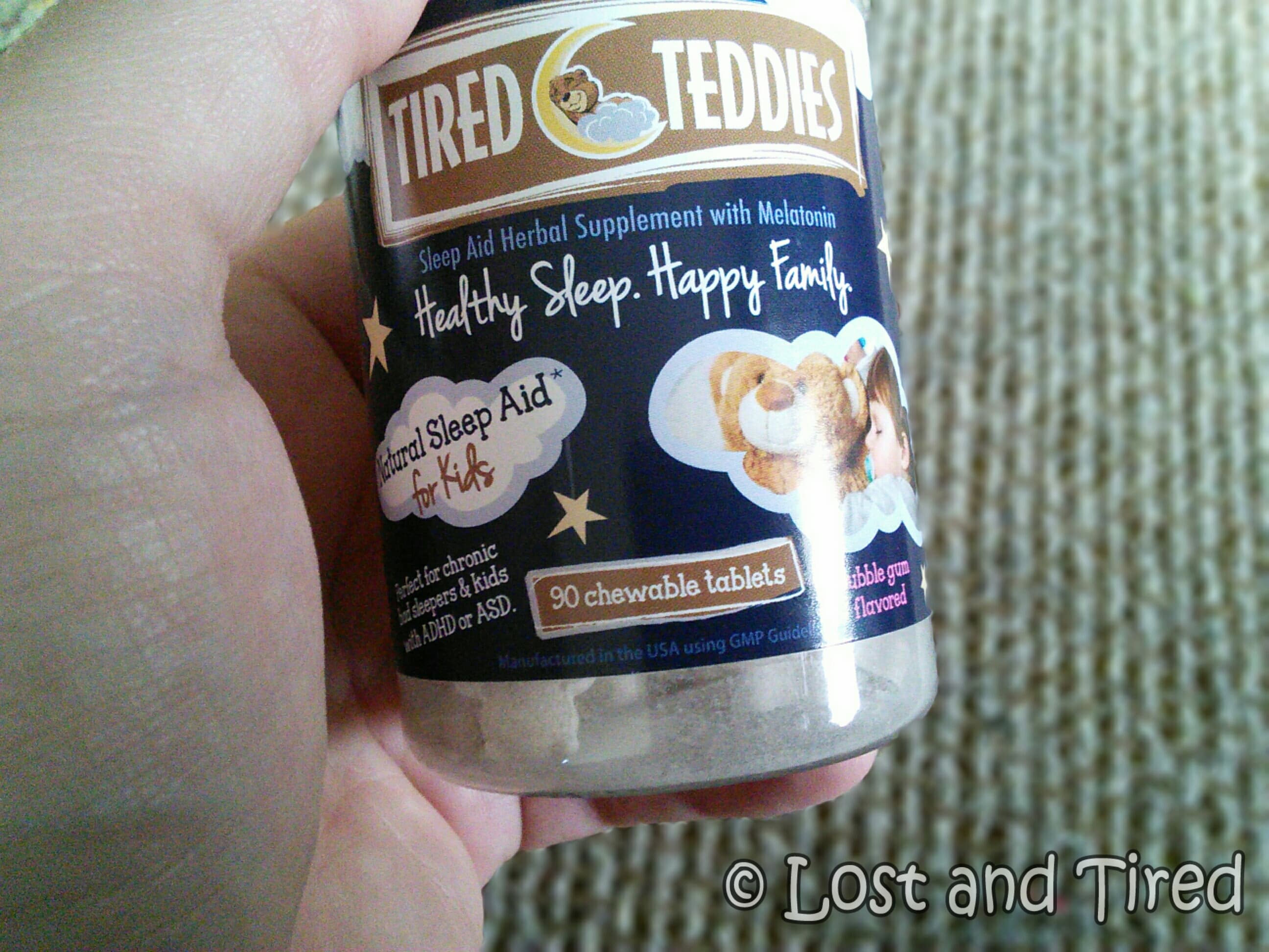 Review - Tired Teddies is an all natural sleep aide for kids