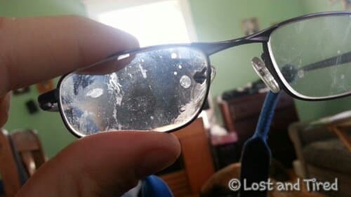Seeing the world through smudge caked glasses