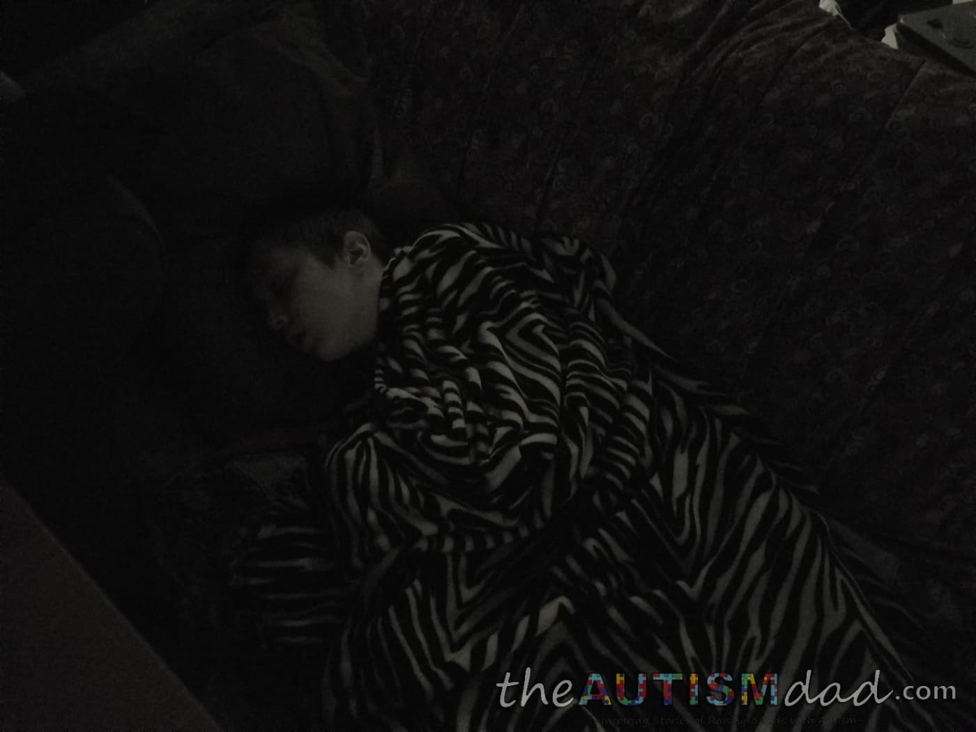 Sleeping on the couch