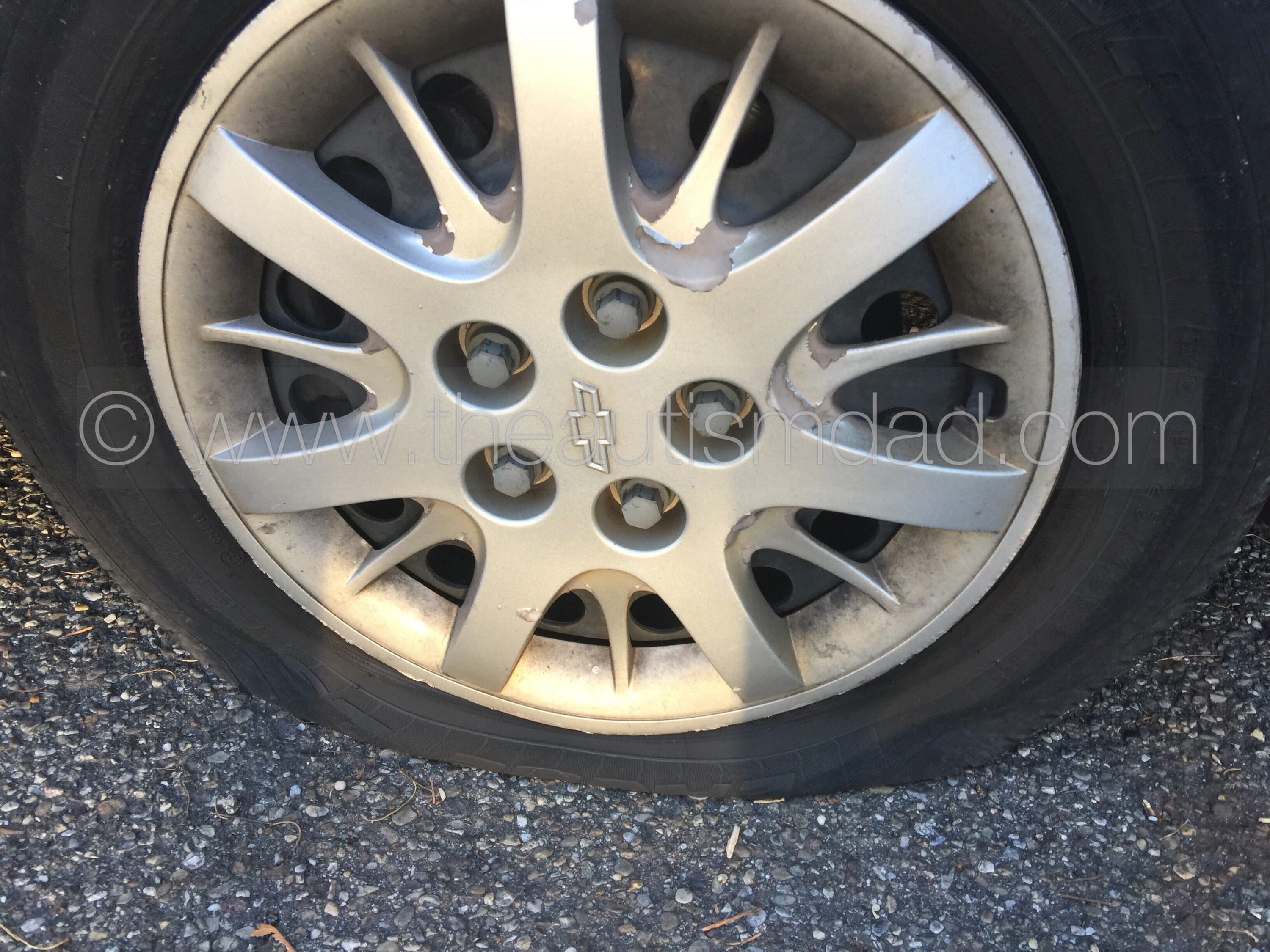 So this happened on Friday morning :(