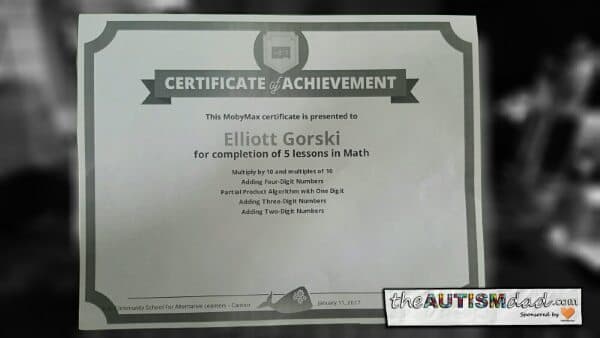 The 2 awards my kids received this week