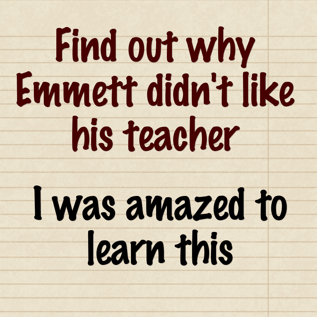 The crazy sh!t - Find out why my son with #Autism doesn't like his teacher