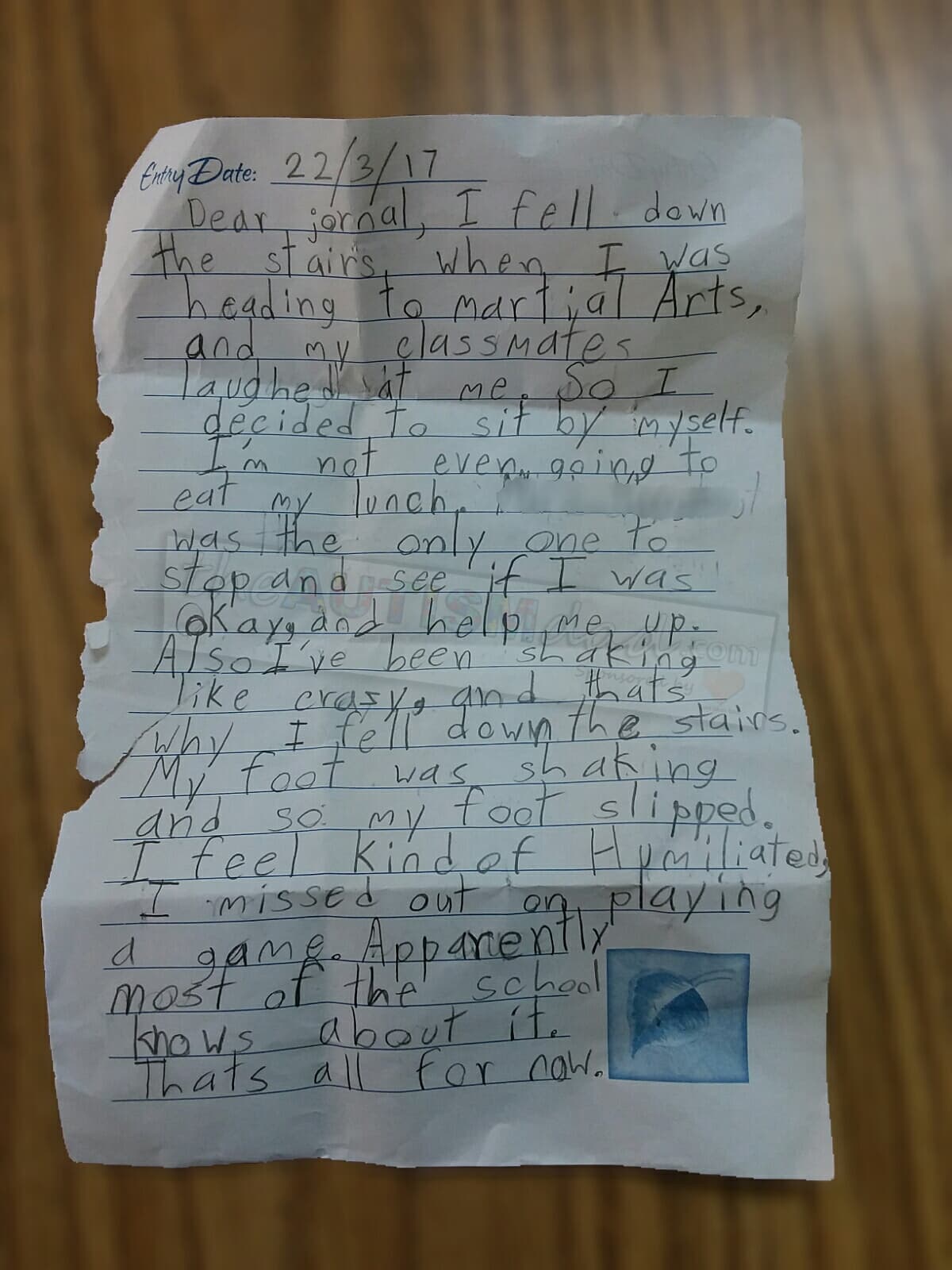 The heartbreaking letter my son with #Autism wrote