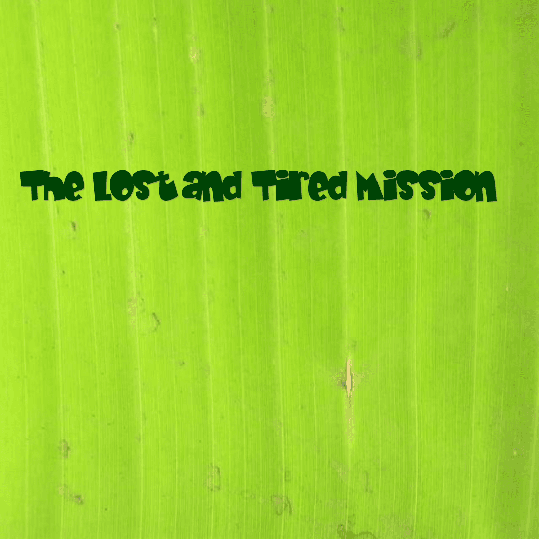 The @Lost_and_Tired mission