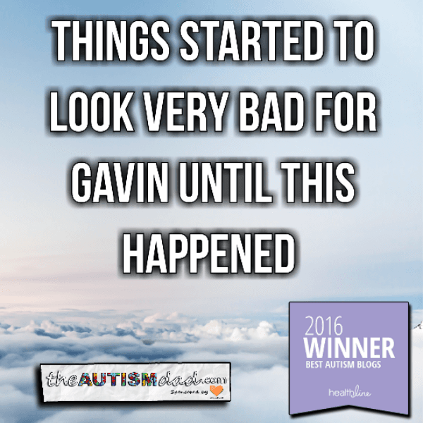Things started to look very bad for Gavin until this happened