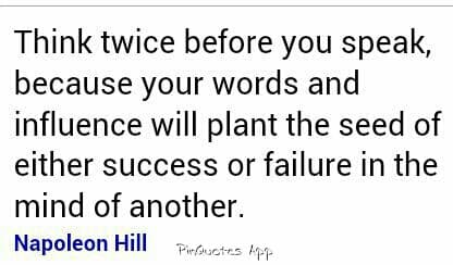 Today's Powerful Quote of the Day 4/21/2014