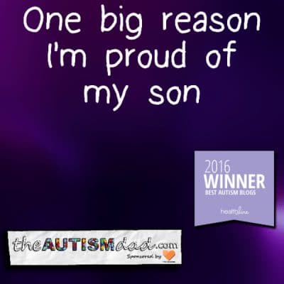 Today's Victory: One big reason I'm proud of my son