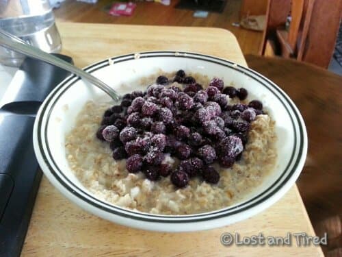 Trying to start the morning off on a good foot