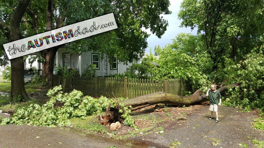 We got slammed by a massive storm and are now facing both real/first world problems