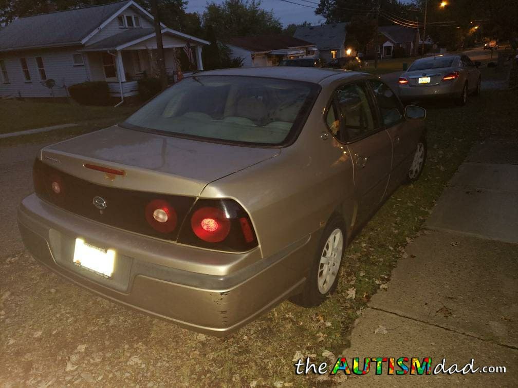 We say goodbye to our car today