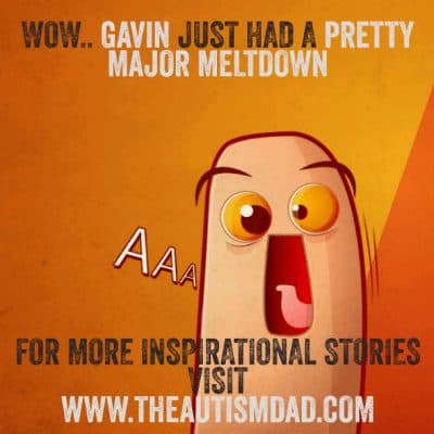Wow.. Gavin just had a pretty major meltdown