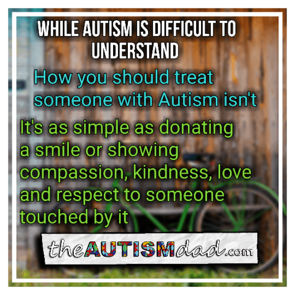 You don't have to understand #Autism to show compassion