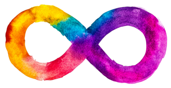 The Autism Dad infinity mark