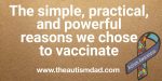 The simple, practical, and powerful reasons we chose to #vaccinate