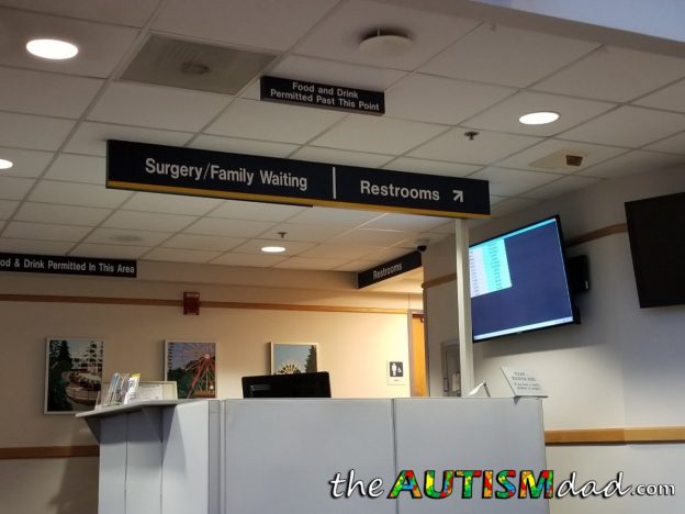 We’ve arrived at @AkronChildrens Hospital for pre-testing – The Autism Dad